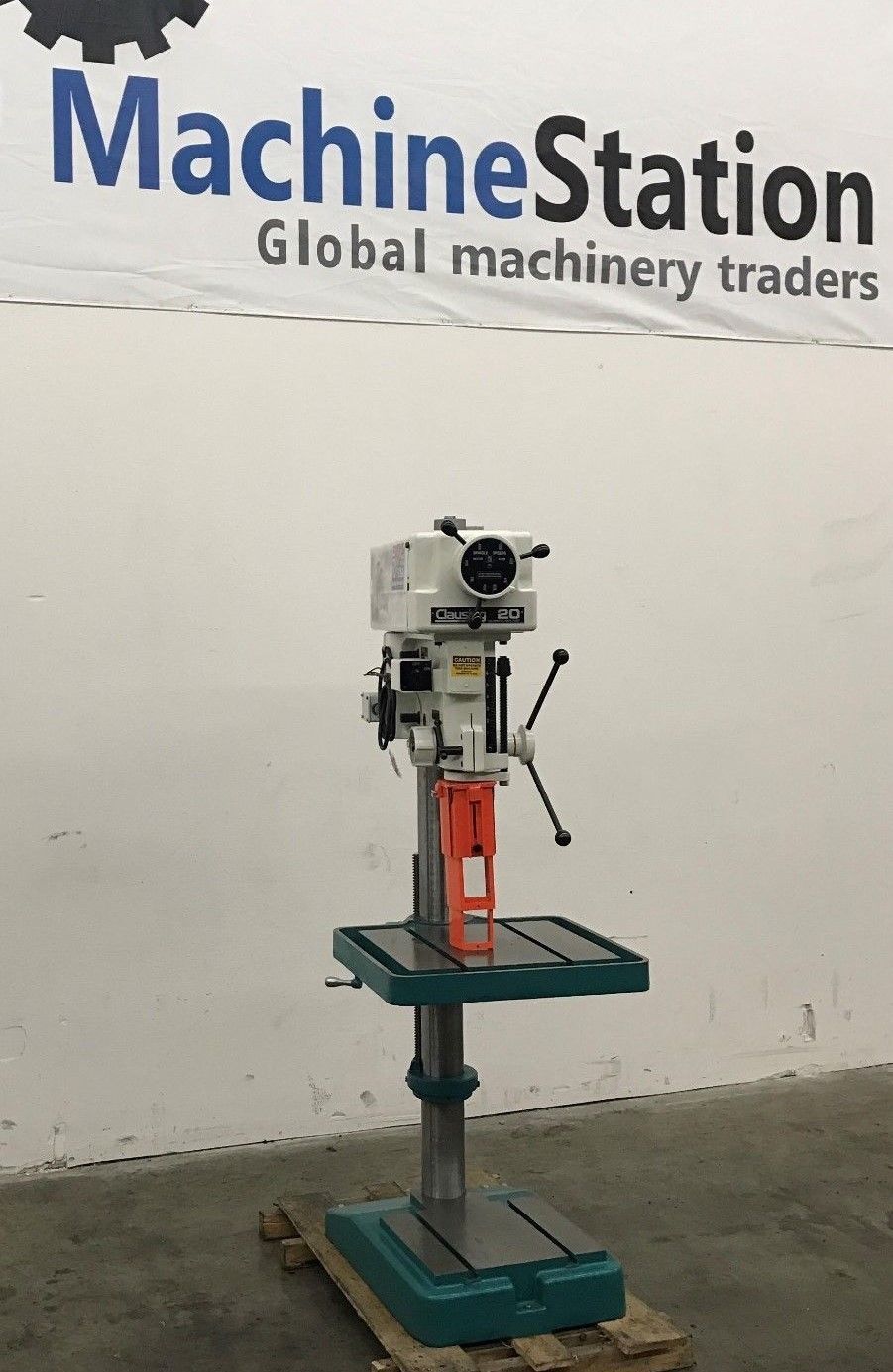 Download NEW Clausing # 2274 20" Variable Speed Floor Drill Press - MachineStation