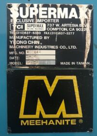 Used Supermax Max-3 CNC VMC f