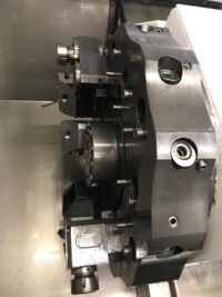 Daewoo Puma 200 LMSC CNC Sub Spindle Turning Center for Sale in California USA f