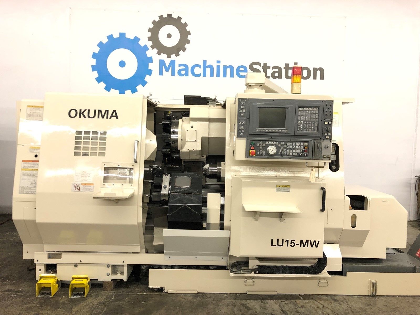 Okuma LU-15MW CNC SUB Spindle Turning Center - MachineStation