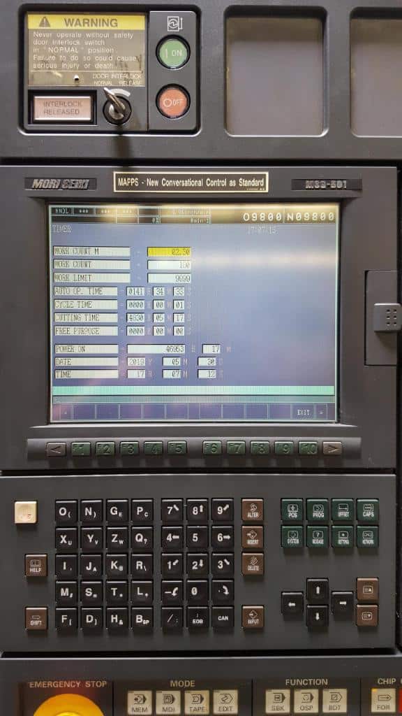 Mori Seiki NV-5000 CNC Vertical Machining Center - MachineStation