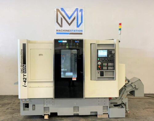QuickTech i42-Twin 7 Axis CNC Turning Lathe - MachineStation