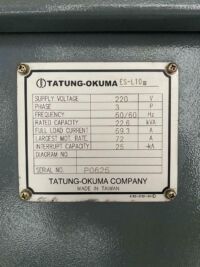 Okuma Tatung ES-L10II CNC Turning Center