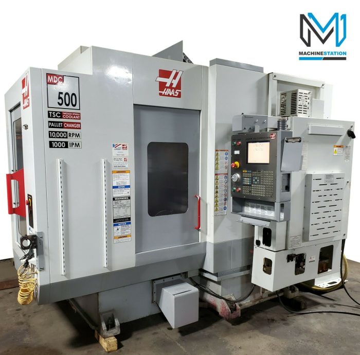 Haas MDC-500 Vertical Mill Drill Machining Center CNC Mill For Sale in Byron Illinois (1)
