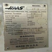 Haas VF-650 Vertical Machining Center 50 Taper 4th Axis TSC CNC Mill For Sale in USA(4)
