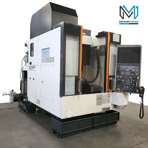 Front of Mazak VCC 5X 20K 5 Axis CNC Vertical Machining Center in warehouse for main image