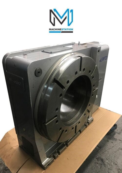 SAMCHULLY S-650F22 CNC 26" 4TH AXIS ROTARY TABLE 14" BIG BORE INDEXER 11