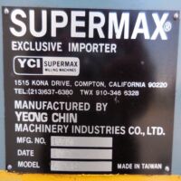 SUPERMAX YC 2VAS VERTICAL MILLING MACHINE - 002