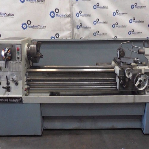 USED-CLAUSING COLCHESTER GAPPED BED ENGINE LATHE- Main
