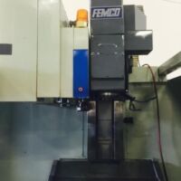 USED-FEMCO CNC VERTICAL MACHINING CENTER Model KAFO FV-40 003