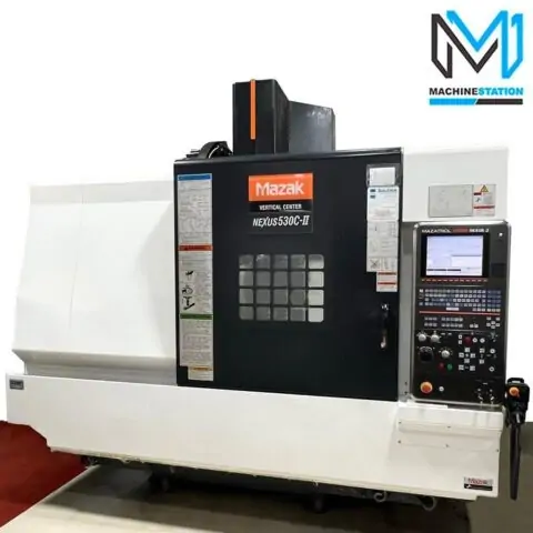 Mazak Nexus VCN 530C-II 4th Axis CNC Vertical Machining Center