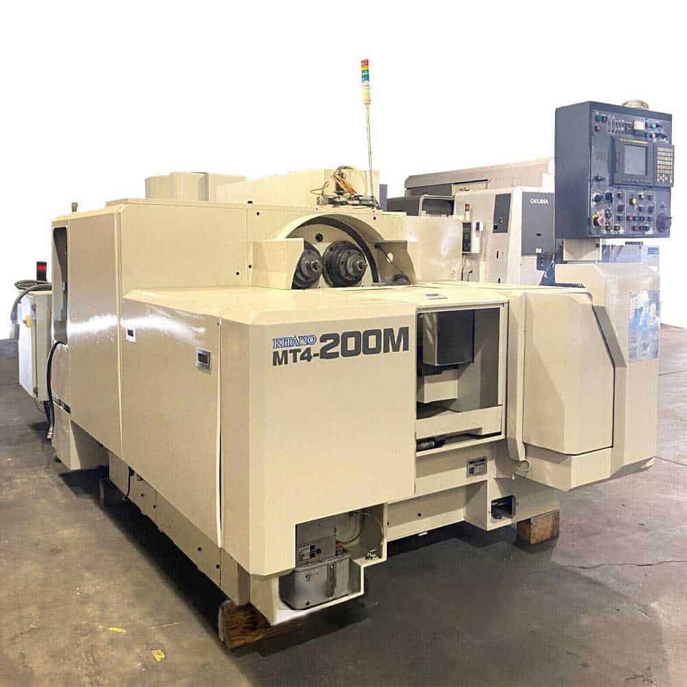 Used Kitako MT4-200M Multi-Spindle CNC Turn Mill Center (1999