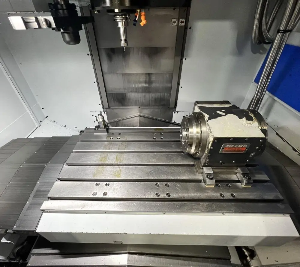 Mori Seiki DuraVertical 5080 4TH Axis CNC Vertical Machining