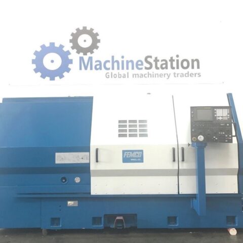Femco WNCL 35/110 CNC Wheel Turning Center