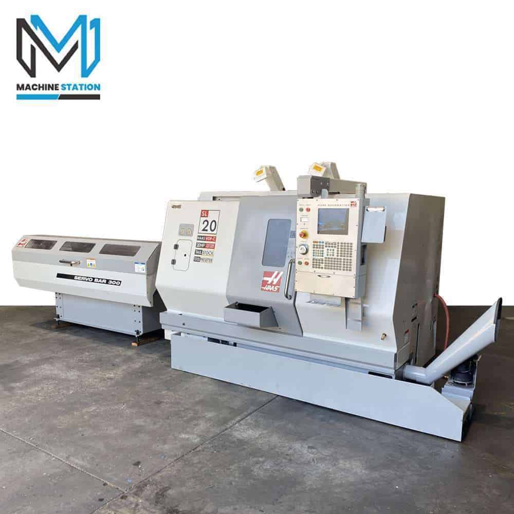 Used Haas SL-20T CNC Turning Center - Lathe - MachineStation