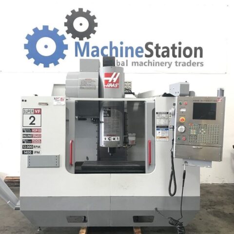 Haas VF2SS VMC 4TH Axis Ready