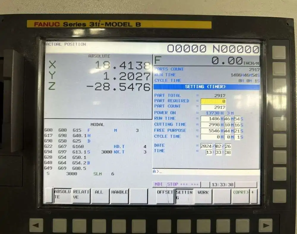 Mighty Viper PRO-3150AG Vertical Bridge Mill | MachineStation