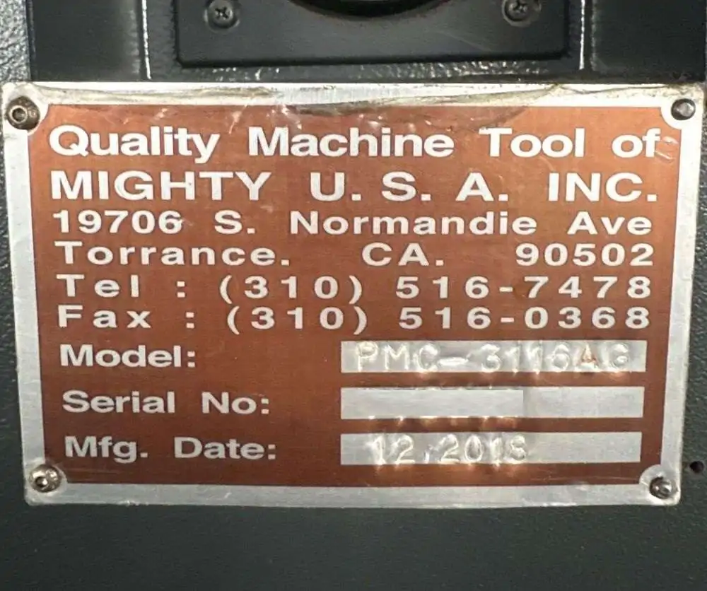 フェレMNTページ Mighty Viper PRO-3150AG Vertical Bridge Mill | MachineStation