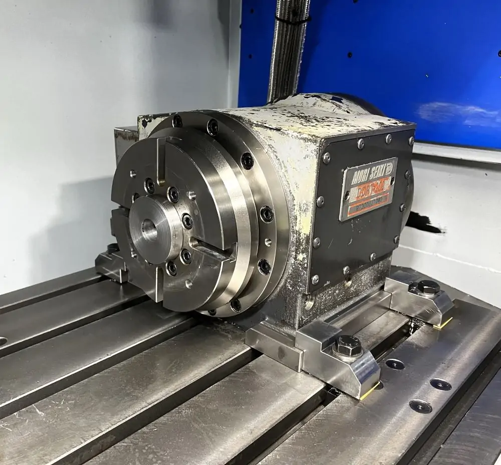 Mori Seiki DuraVertical 5080 4th Axis CNC Vertical Machining