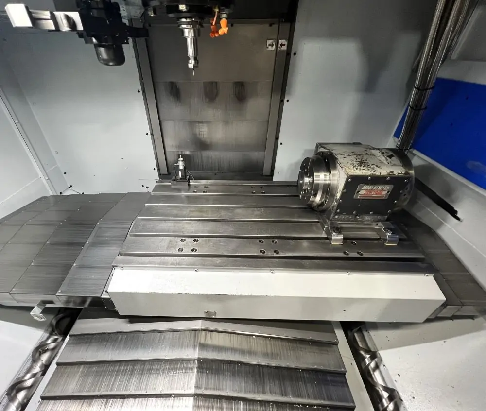 Used Mori Seiki DuraVertical 5080 4th Axis CNC Vertical Machining