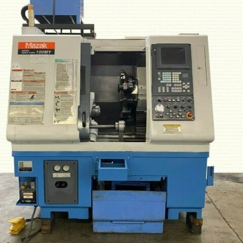 Mazak Super Quick Turn SQT-100MY CNC Turn Mill Center