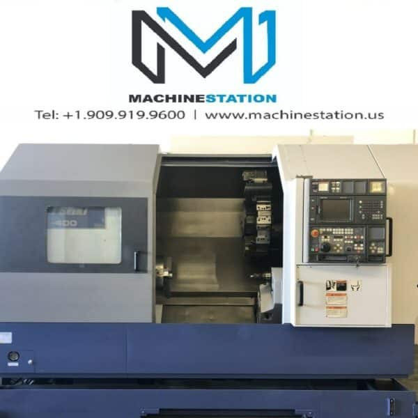 Mori Seiki SL-400BMC Live Tool Turn Mill Lathe - MachineStation