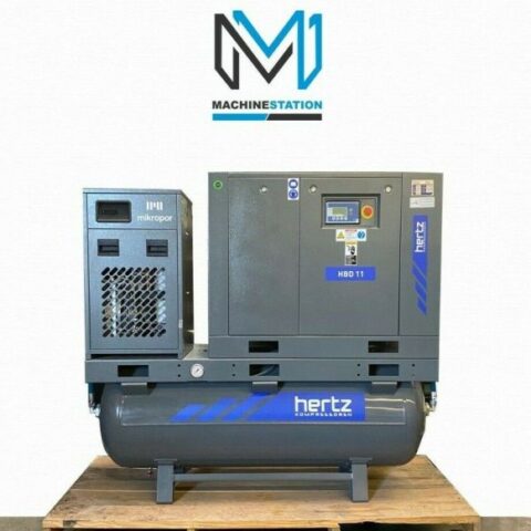 New Hertz HBD11 Rotary Screw Compressor