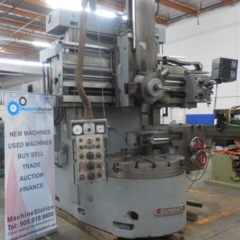 Summit SC14 Vertical Boring Turret Lathe