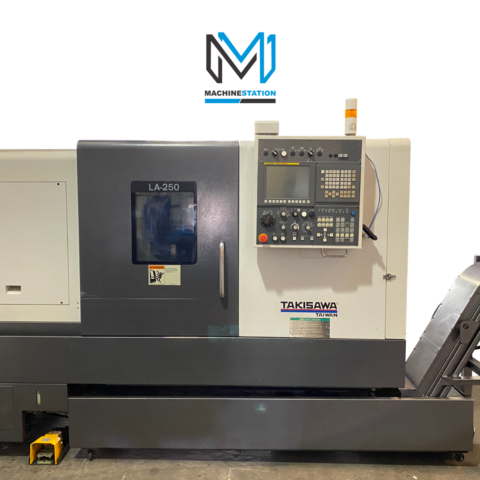TAKISAWA LA-250 CNC TURNING CENTER