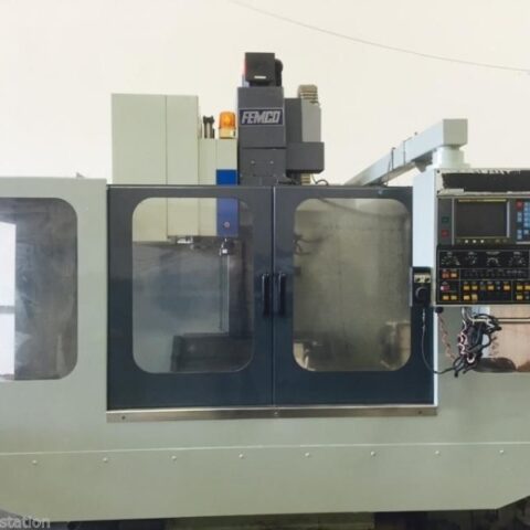 USED-FEMCO CNC VERTICAL MACHINING CENTER Model KAFO FV-40