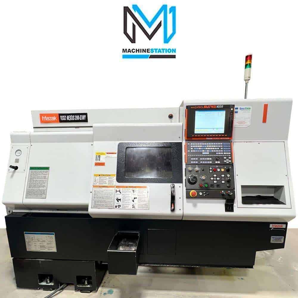 Mazak Quick Turn Nexus 200-II My CNC Turning Center - MachineStation