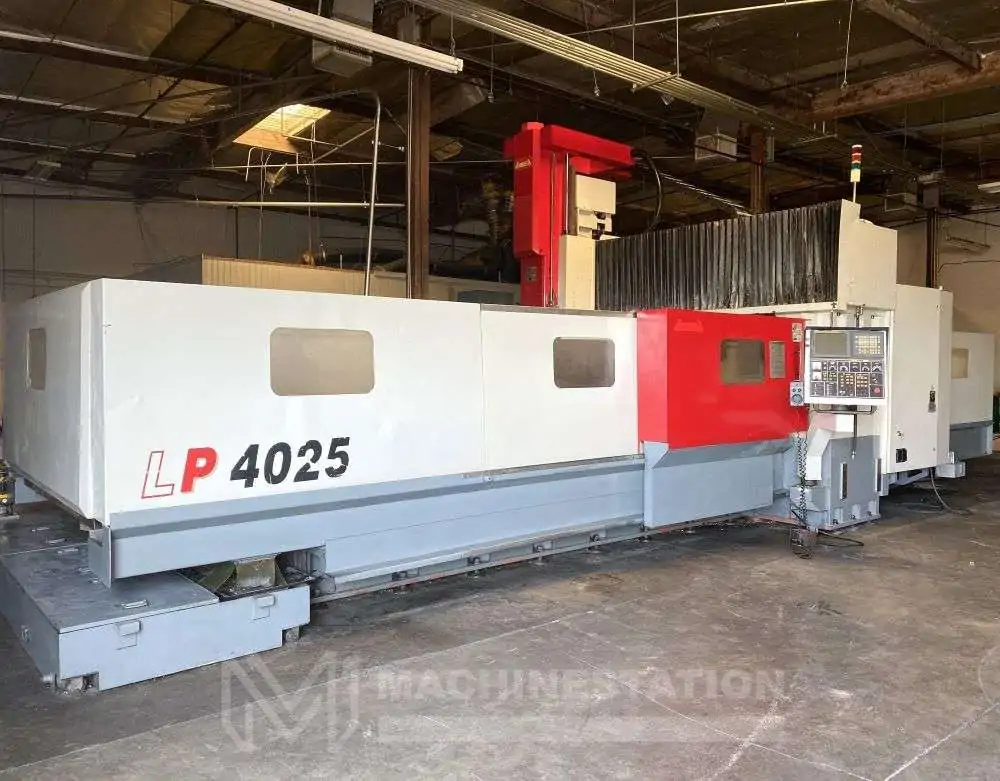 Used AWEA LP4025 CNC Bridge Mill (2004) – Heavy-Duty Milling Machine