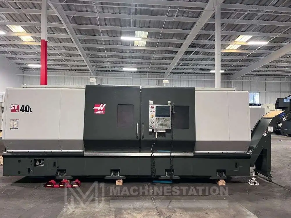 Haas ST-40L CNC Turning Center - Long Bed Lathe - MachineStation