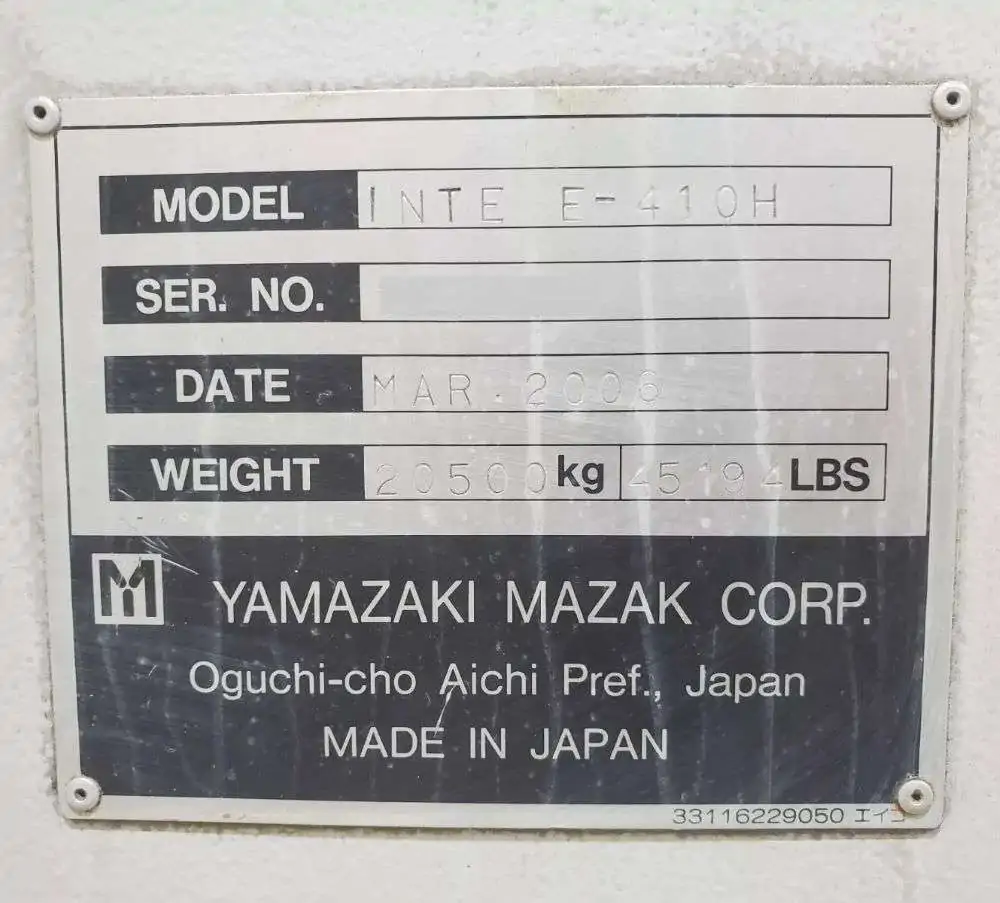 makkoページ MAZAK - Integrex E-410 HS Multi-tasking lathe used | Mach4Metal