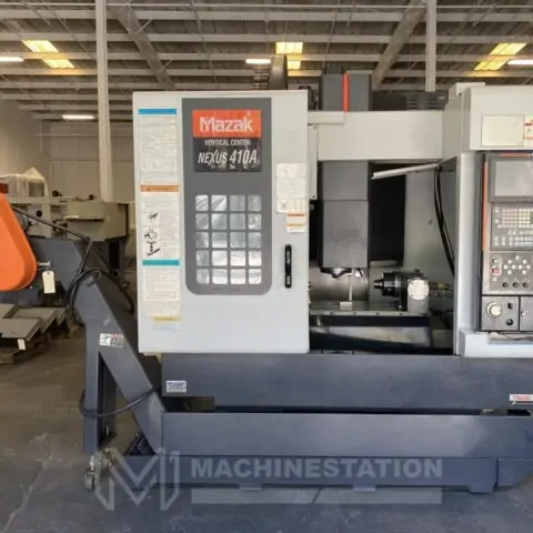 Mazak VCN 410A CNC Vertical Machining Center - 4th Axis Mill
