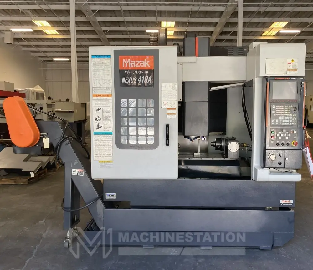 Mazak VCN 410A CNC Vertical Machining Center - 4th Axis Mill