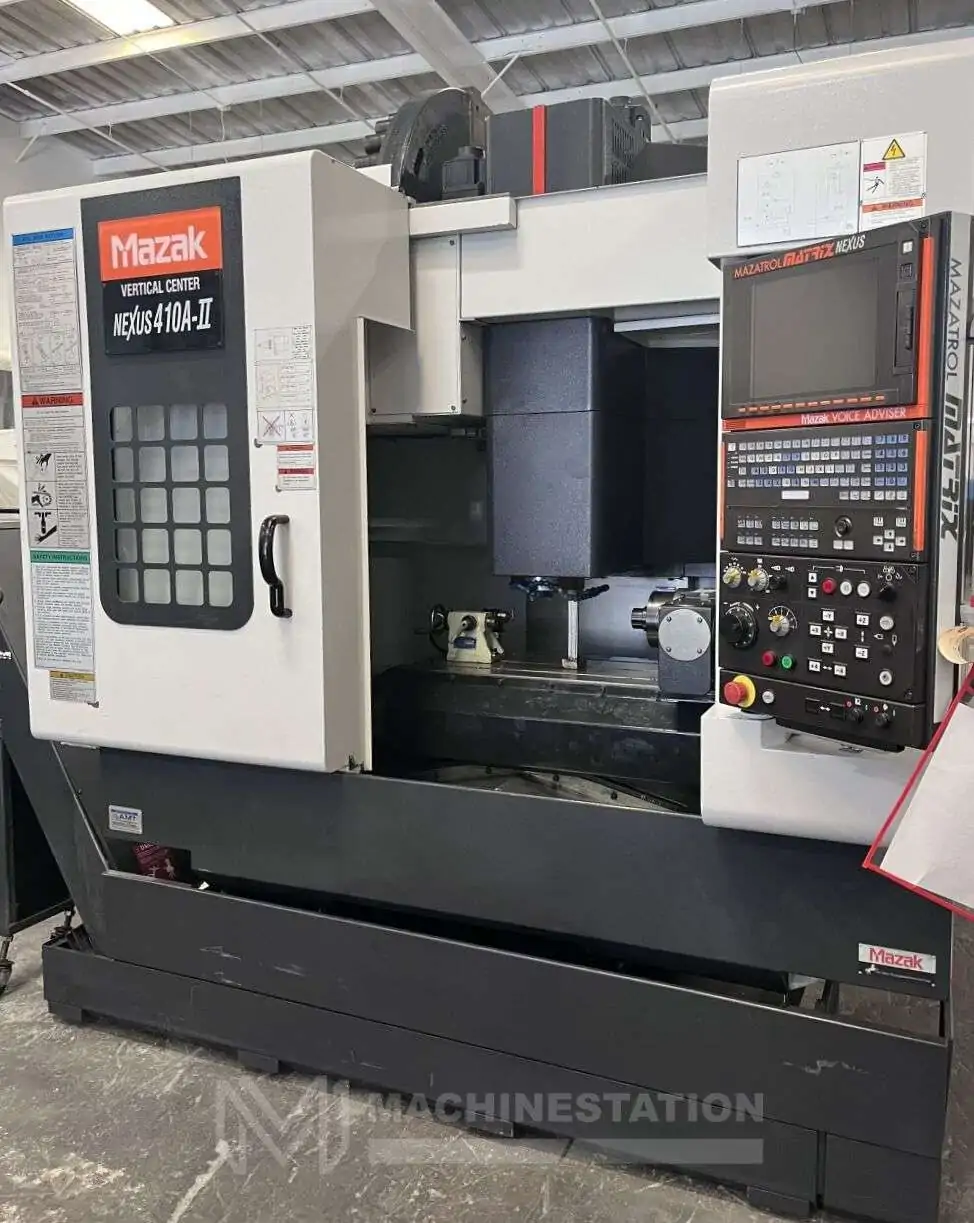 Mazak VCN 410A-II CNC Vertical Machining Center - 4th Axis Mill