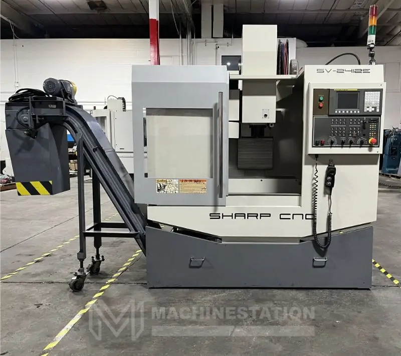 Used Sharp SV-2412S CNC Vertical Machining Center Mill (2006