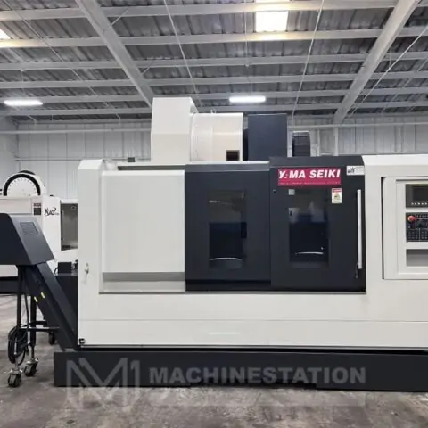 Yama Seiki VMB-1200/50 CNC Vertical Mill - 4th Axis Ready