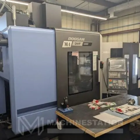 Doosan DVF-5000 12AWC 5 Axis CNC Vertical Machining Center