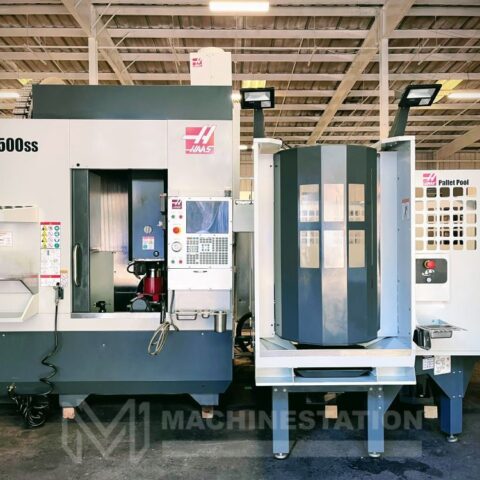 Haas UMC-500SS 5 Axis CNC Universal Machining Center - 10 Pallet Pool Mill