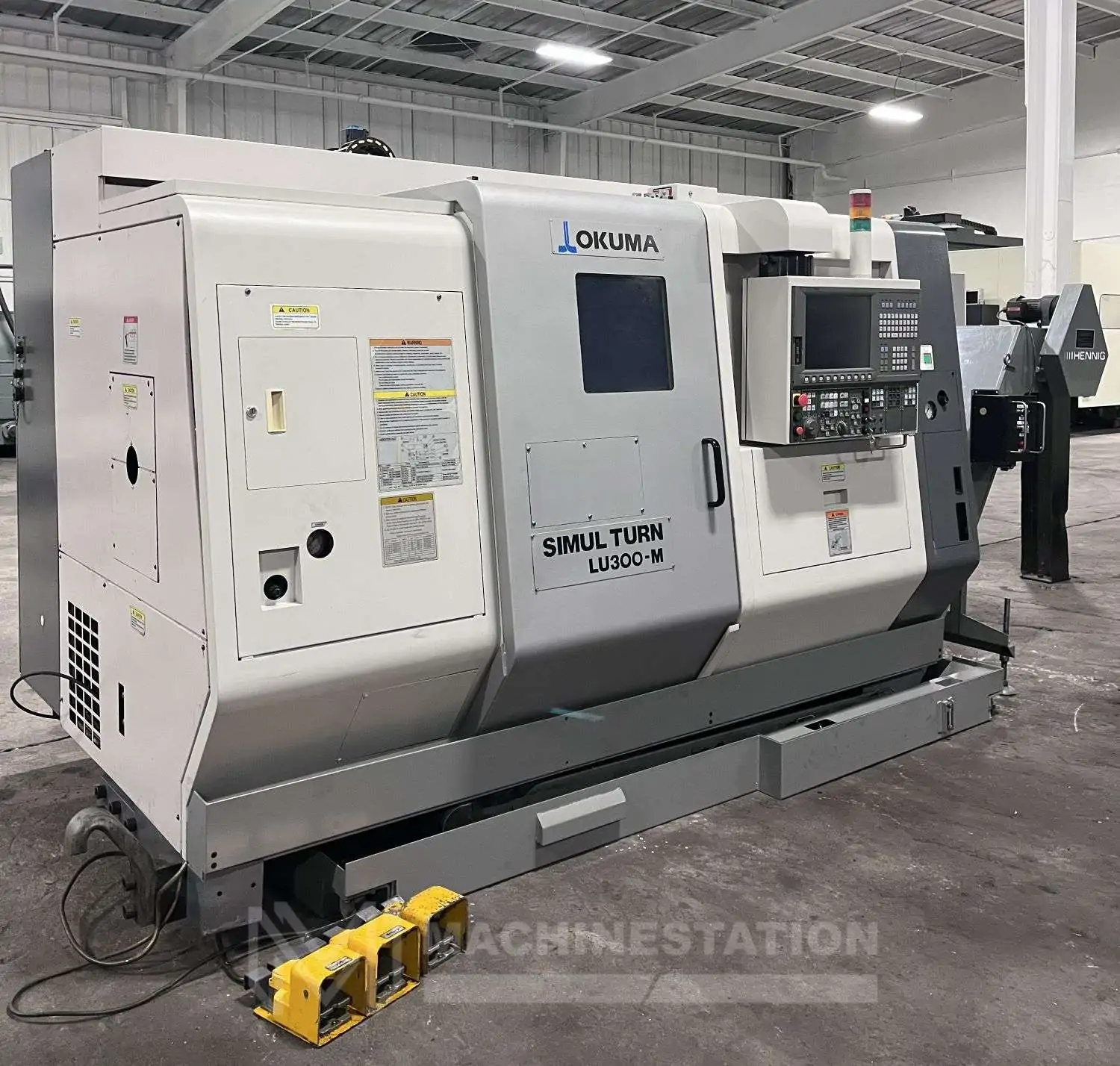 Used Okuma Simul-Turn LU300-M CNC Turning Center (2008) | Multi