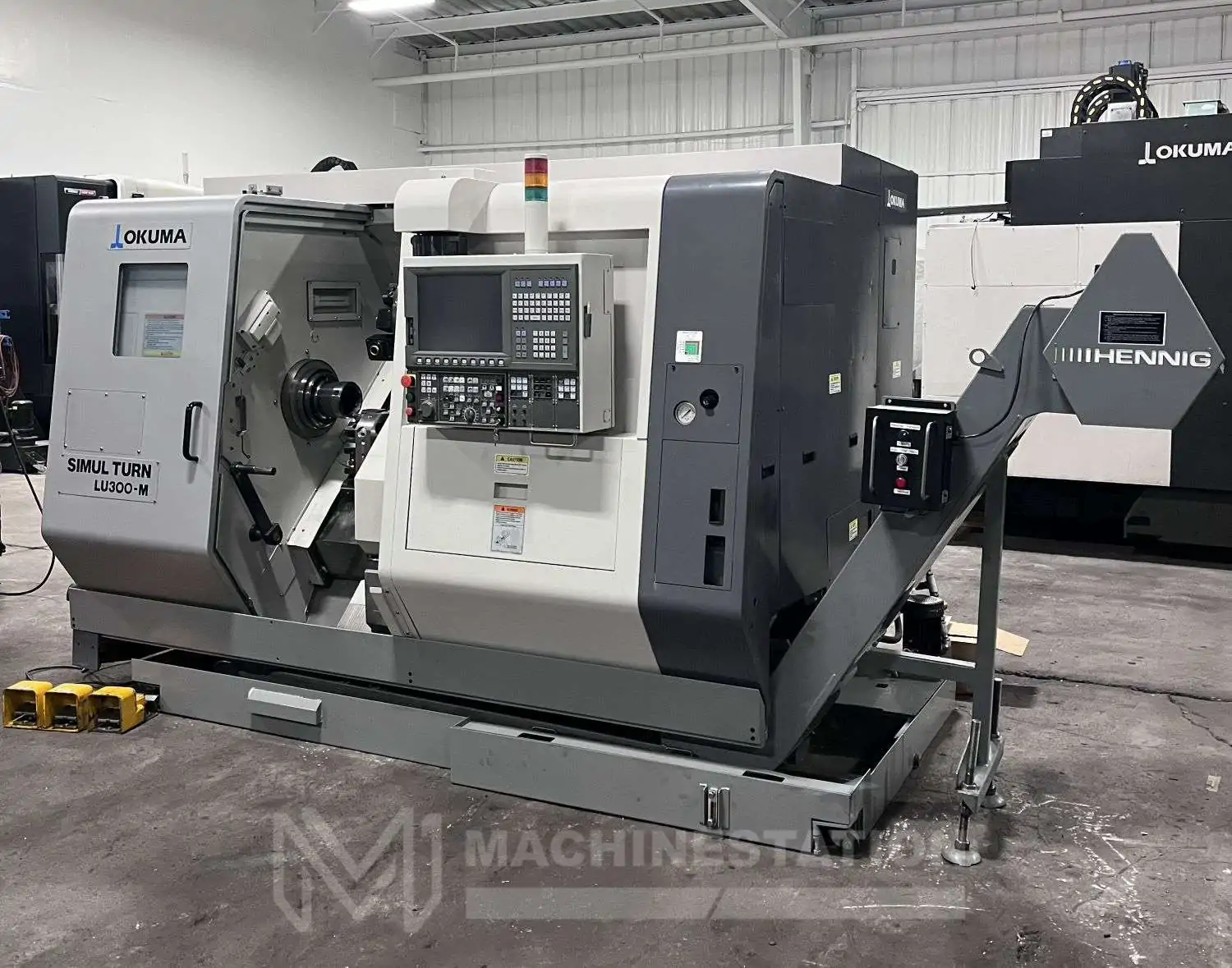 Used Okuma Simul-Turn LU300-M CNC Turning Center (2008) | Multi