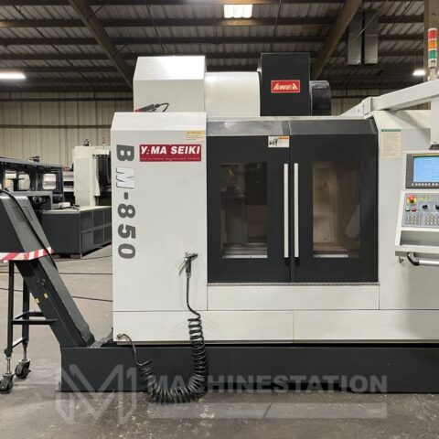 Yama Seiki BM-850 CNC Vertical Mill - 4th Axis Ready