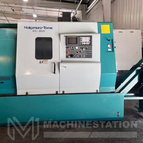 Nakamura Tome SC-300 CNC Turning Center - Lathe