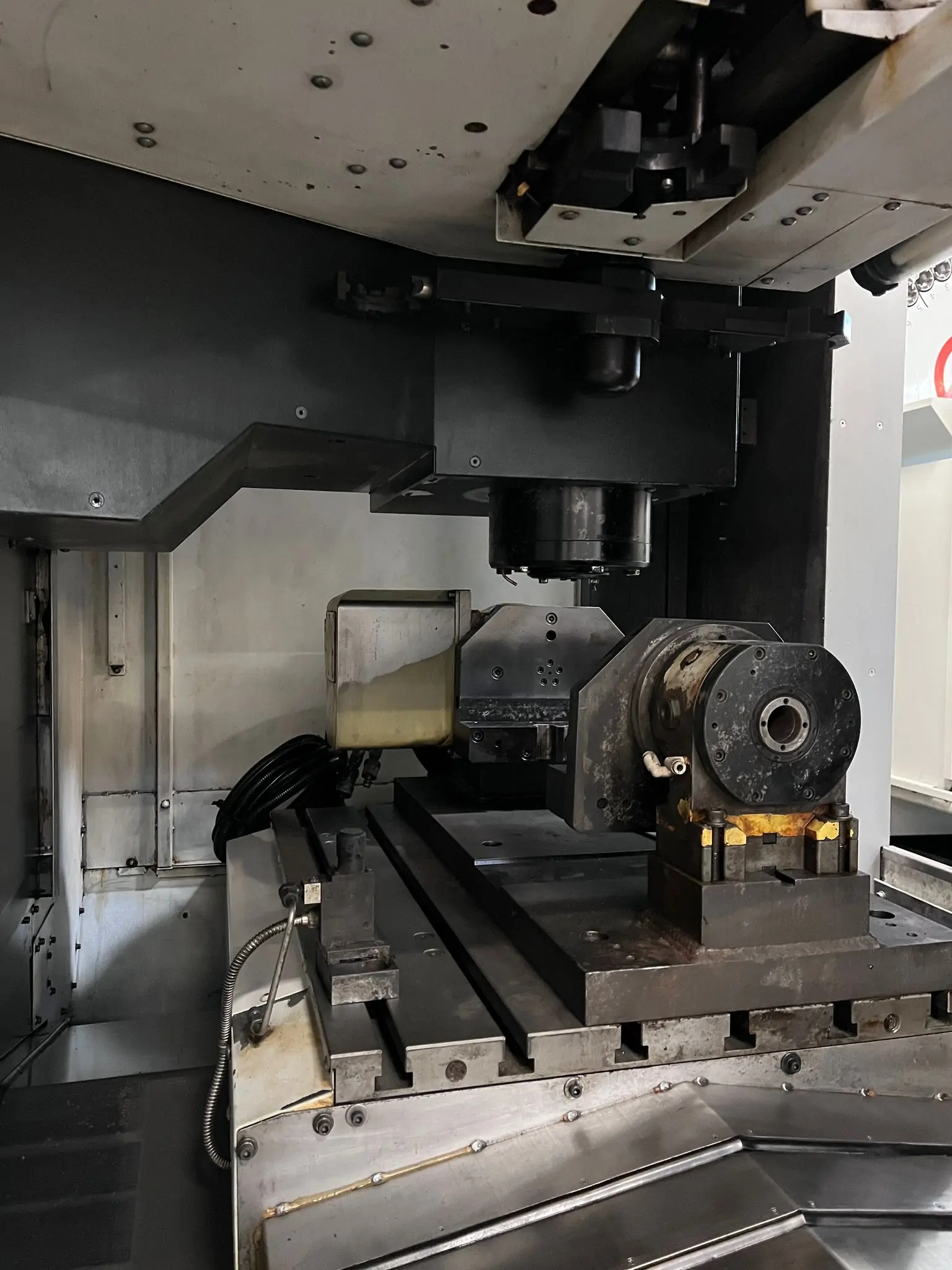 Used Mori Seiki DuraVertical 5060 CNC Vertical Mill (2009) – 4th