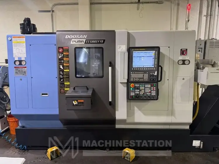 Used Doosan Puma TT1300SYYB CNC Lathe for Sale