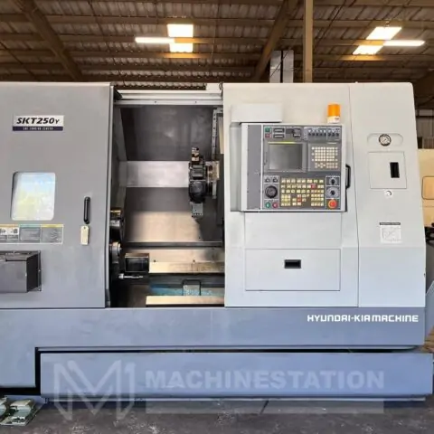 Hyundai Kia SKT-250Y CNC Turn Mill Center - Y Axis Lathe
