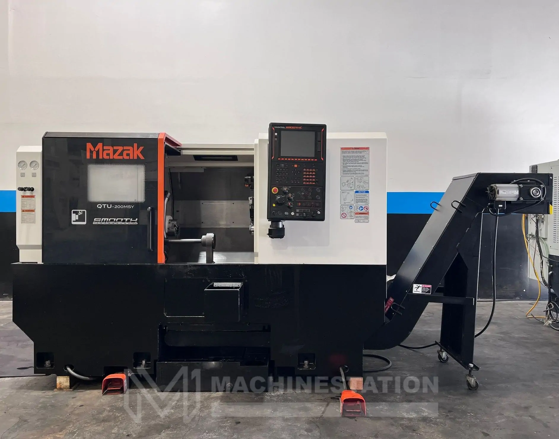 たけし Used Mazak QTU-200MSY CNC Lathe (2017) – Turning Center with Y