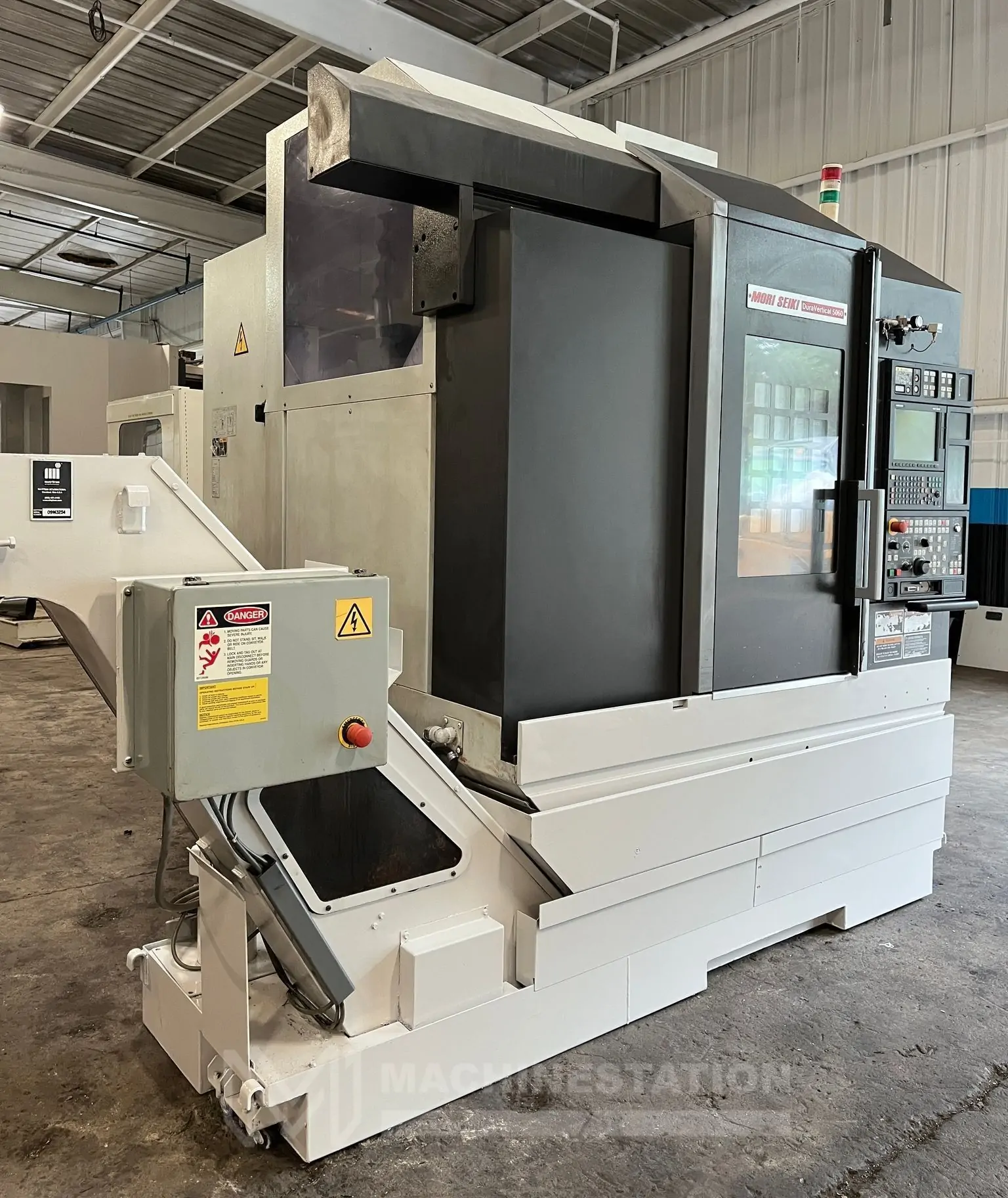 Used Mori Seiki DuraVertical 5060 CNC Vertical Mill (2009) – 4th